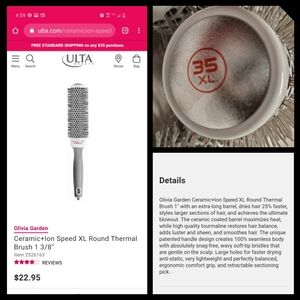 Olivia Garden Ceramic + Ion Speed XL 1 3/8"